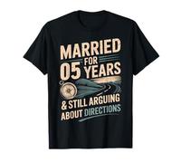 5 Year Of Marriage - 5 Years Married Maglietta
