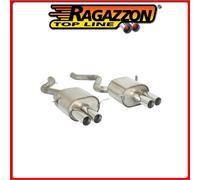 Posteriore sdoppiato terminali rotondi Ragazzon BMW M3 E92 4.0 V8 309Kw 09/2006>