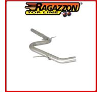 RAGAZZON TUBO CENTRALE NO SILENZIATORE VW SCIROCCO 13 2.0TDi DPF 103kW 140CV