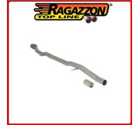 50.0385.80#1 MINI R55 CLUBMAN 2007>> FLESSIBILE CON TUBO CENTRALE GR.N SENZA SIL