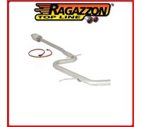 50.0423.80#1 SKODA YETI CATALIZZATORE METALLICO 200CPSI + TUBO CENTRALE GR.N SE