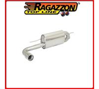 Posteriore terminale rotondo Ragazzon BMW Serie 1 F20 118i 125Kw 2011/2015