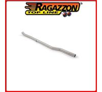 50.0525.80#1 MINI F56 2014>> TUBO CENTRALE GR.N SENZA SILENZIATORE INOX?LINEA MA