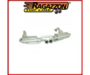 50.0543.58#1 PORSCHE CAYMAN(987) CATALIZZATORI METALLICI 200CPSI SINISTRA-DESTRA