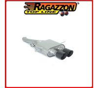 50.0576.73#1 MINI R56 POSTERIORE INOX CON TERMINALI ROTONDI 2X90 MM? Ragazzon