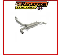 RAGAZZON SCARICO SDOPPIATO X TERM ORIGIN. 2/60 ALFA GIULIA 2.0 T Q4 Veloce 206kW
