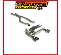 Centrale no silenziatore + Posteriore Ragazzon BMW M4 F82 Coupè 3.0 317kw 2014>