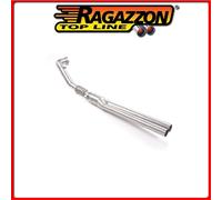 50.0774.80#1 AUDI RS3 (TYP 8V) 2015>> DOWNPIPE + CATALIZZATORE METALLICO 300CPS