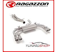 50.0776.58#1 AUDI RS3 (TYP 8V) 2015>> TUBO CENTRALE GR.N SENZA SILENZIATORE INO