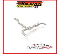 50.0796.40#4 ALFA ROMEO GIULIA(952) POSTERIORE INOX SDOPPIATO PER TERMINALI ESTE