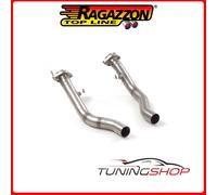 50.0829.80#1 JAGUAR F-TYPE TUBI SOSTITUZIONE CATALIZZATORI GR. N INOX SINISTRA-D