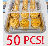 50/10 Coperture antipolvere per teglie per dolci (la somma della lunghezza A+B deve essere inferiore a 70 cm), coperture per alimenti per feste, accessori per stanza di panetteria, strumenti di conser