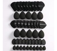 50-10 pezzi Set di spugne per il trucco, Blender per il trucco, Spugne professionali per sfumatura del trucco all'ingrosso, Accumulazione, Spugna per correttore super morbida, Strumenti per il trucco