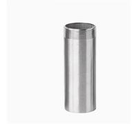 50/100/150/200/250/300mm Length 1/4" -2" single-head Male Threaded Pipe Fittings Stainless Steel SS304 Connector Adapter,1,1/4",50mm Length