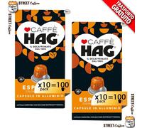 50 100 200 ... 1200 Capsule Caffè HAG Compatibile Nespresso MIX MISCELE a scelta