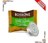 50 Capsule Caffè Borbone Don Carlo Miscela Nera - Cialde Compatibili Lavazza A Modo Mio
