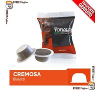50 100 200 300 a 1000 Cialde Caffè Toraldo Miscela Cremosa compatibili Bialetti