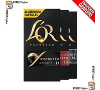 50 Cialde Capsule alluminio Caffe L'OR Compatibile Nespresso Miscela Onyx