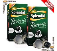 100 Cialde Capsule Caffè Splendid Miscela Ristretto compatibili Nespresso