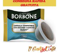 100 Capsule Caffè Borbone Miscela Oro Gialla Giallo compatibili Bialetti