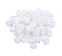 50/100/200pcs 3.5cm Mini Artificiale Rosa Fiore Teste Fai Arte Scrapbook Decor