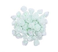50/100/200pcs 3.5cm Mini Artificiale Rosa Fiore Teste Fai Arte Scrapbook Decor