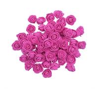 50/100/200pcs 3.5cm Mini Artificiale Rosa Fiore Teste Fai Arte Scrapbook Decor