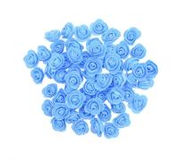 50/100/200pcs 3.5cm Mini Artificiale Rosa Fiore Teste Fai Arte Scrapbook Decor