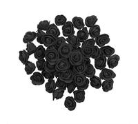50/100/200pcs 3.5cm Mini Artificiale Rosa Fiore Teste Fai Arte Scrapbook Decor