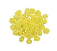 50/100/200pcs 3.5cm Mini Artificiale Rosa Fiore Teste Fai Arte Scrapbook Decor