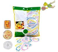 50/100/300/500/1000 Pcs Disposable Stretch Food Covers for Bowls & Plates, Accommodates Various Shapes, Food Covers Elasticated for Fruit/Vegetable/Meat/Sandwich Preservation and Food，1pc-b 50