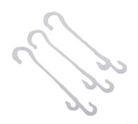 50 100 clip di supporto per piante con ganci flessibili a J per piante di pomodoro e vite per prevenire la perdita di frutta (50 pezzi)