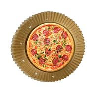 50/100 fogli di carta pergamena per friggitrice ad aria calda usa e getta, per friggitrice ad aria calda, fritta ad aria calda e antiaderente, fogli per forno da cucina