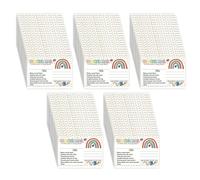 50/100 fogli/set di carte ispiratrici affermazioni positive cartoline motivazionali cartoline immagini carte consapevolezza carte