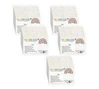 50/100 fogli/set di carte ispiratrici affermazioni positive cartoline motivazionali cartoline immagini carte consapevolezza carte