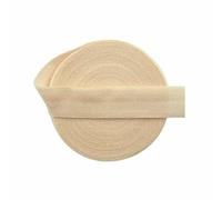 50 100 iarde in rotolo da 5/8" 15 mm, elastico ripiegabile in spandex, opaco, non lucido, fasce per capelli, rifiniture per abiti da cucito, color carne, 100 iarde