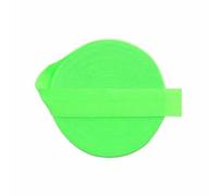 50 100 iarde in rotolo da 5/8" 15 mm, elastico ripiegabile lucido al neon, fascia per capelli in spandex, fascia per capelli, fascia per capelli, rifinitura fai da te per cucire, opaco, verde