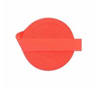 50 100 iarde in rotolo da 5/8" 15 mm, elastico ripiegabile lucido al neon, fascia per capelli in spandex, fascia per capelli, fascia per capelli, vestito, fai da te, cucito, opaco, arancione n