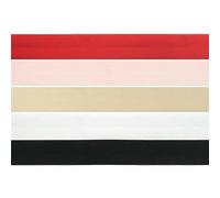 50 100 iarde per rotolo 1" 25 mm solido opaco non lucido elastico spandex nastro fettuccia abito cucito Trim-U Scegli colore-100 iarde