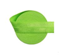 50 100 iarde per rotolo 3/4" 20mm Solido Lucido Elastici Pieghevoli Spandex Satin Fascia Nastro Fascia per Capelli Vestito Cucito Trim- Verde-100 iarde
