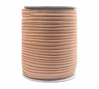 50 100 iarde per rotolo 3/8" 10 mm Nylon Reggiseno Ferretto Elastici Fasce Nastri di canalizzazione Peluche Lingerie Cucito Trim-Pecan Brown-10 mm-50 iarde