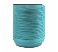 50 100 iarde per rotolo 3/8" 10mm Elastici per spalline di reggiseno lucide Fasce in nylon e spandex Nastro per spalline Lingerie Abito Cucito Trim-Deep Lake-15mm-50 iarde