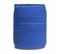 50 100 iarde per rotolo 5/8" 15 mm semplice lucido elastico pieghevole in spandex fascia per capelli fascia per capelli fai da te cucito Trim-blu elettrico-100 iarde