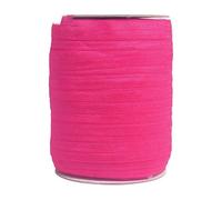 50 100 iarde per rotolo 5/8" 15mm Solido Lucido Elastici Pieghevoli Spandex Satin Fascia Nastro Fascia per Capelli Vestito Cucito Trim-Beauty-100 iarde