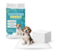 [50, 100 o 200] TAPPETINI ASSORBENTI PER CANI 60x90 CM TRAVERSE LETTIERA CANE