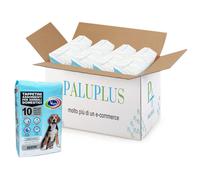 [50, 100 o 200] TAPPETINI ASSORBENTI PER CANI 60x90 CM TRAVERSE LETTIERA CANE