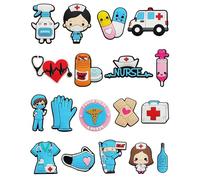 50/100 pezzi Al Hasard Shoe Charms, Accessori Per Scarpe Gioielli Crocs, Fascino Di Scarpa, Fascino Di Scarpa, Scarpe Decoration Charms, L, Gomma