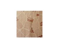 50/100 pezzi di carta antiolio compatibile for avvolgere panini, hamburger, pane, cibo fritto, friggitrice, piastra di cottura ad aria, accessori(100pcs 1818)