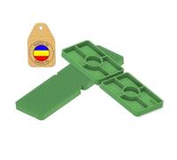 50-100 Spessori in Plastica 30x100 mm Divisibili - Cunei Piastrelle, Distanziatori Piatti per Mobili, Finestre in PVC - Distanziali 1-5 mm Identificazione Rapida