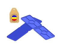 50-100 Spessori in Plastica 30x100 mm Divisibili - Cunei Piastrelle, Distanziatori Piatti per Mobili, Finestre in PVC - Distanziali 1-5 mm Identificazione Rapida